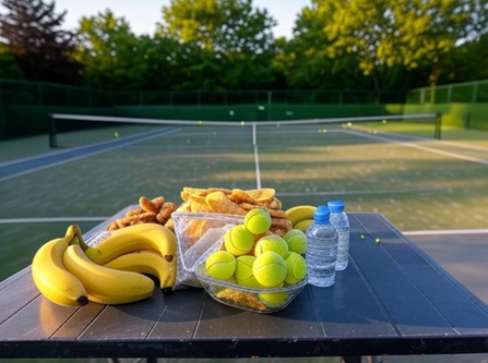 Tennis et alimentation : l'alimentation cruciale pour le tennis