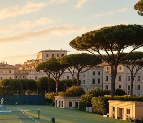 Les clubs de tennis de Rome